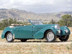 Bugatti Type 57C Stelvio Cabriolet by Gangloff (57597)